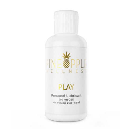 Pineapple Wellness “PLAY” – CBD Lubricant, Coconut Oil Based, 200mg