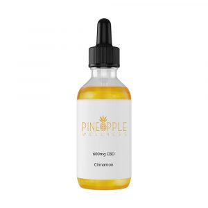 PROD–600mg-Tincture-PW Pineapple Wellness: Hemp CBD Oil Tincture Cinnamon (600mg)