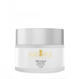 PROD–Instant-Freeze-Rub Pineapple Wellness: Hemp CBD Instant Freeze Rub 50mg